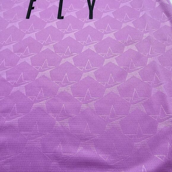 Nike Fly Star Retro Basketball Jersey 90s Standard Issue Lilac Purple Medium M - Picture 6 of 12